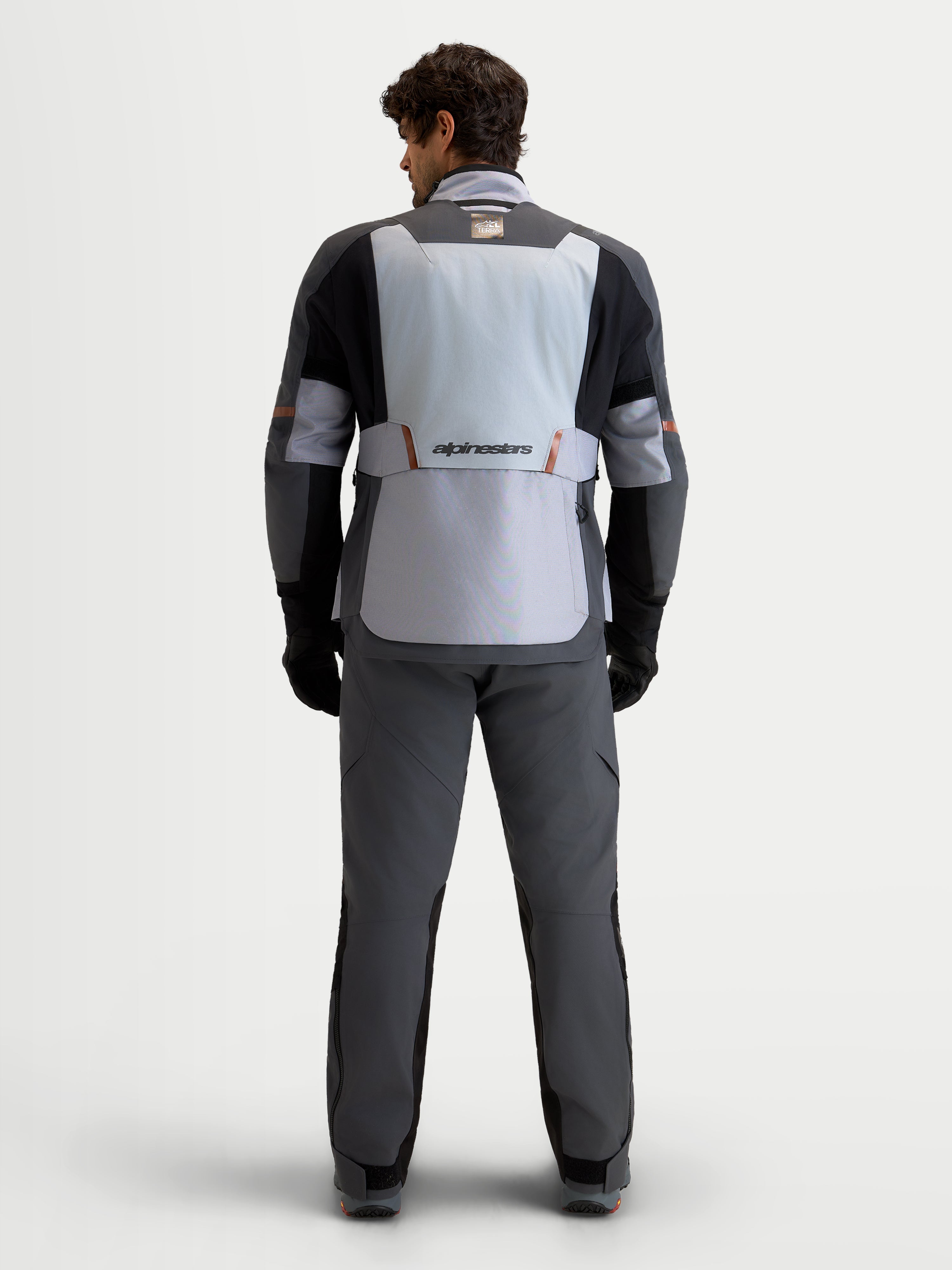 ST-7 V2 Gore-Tex - Gray Black Moto Jacket | Alpinestars®