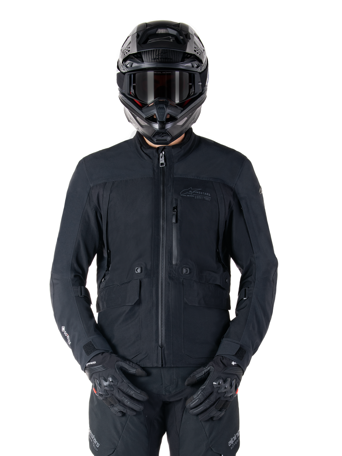Alpinestars T-GP Plus-R V3 Motorradjacke – Tex-Jacke Mit Protektoren & Belüftung