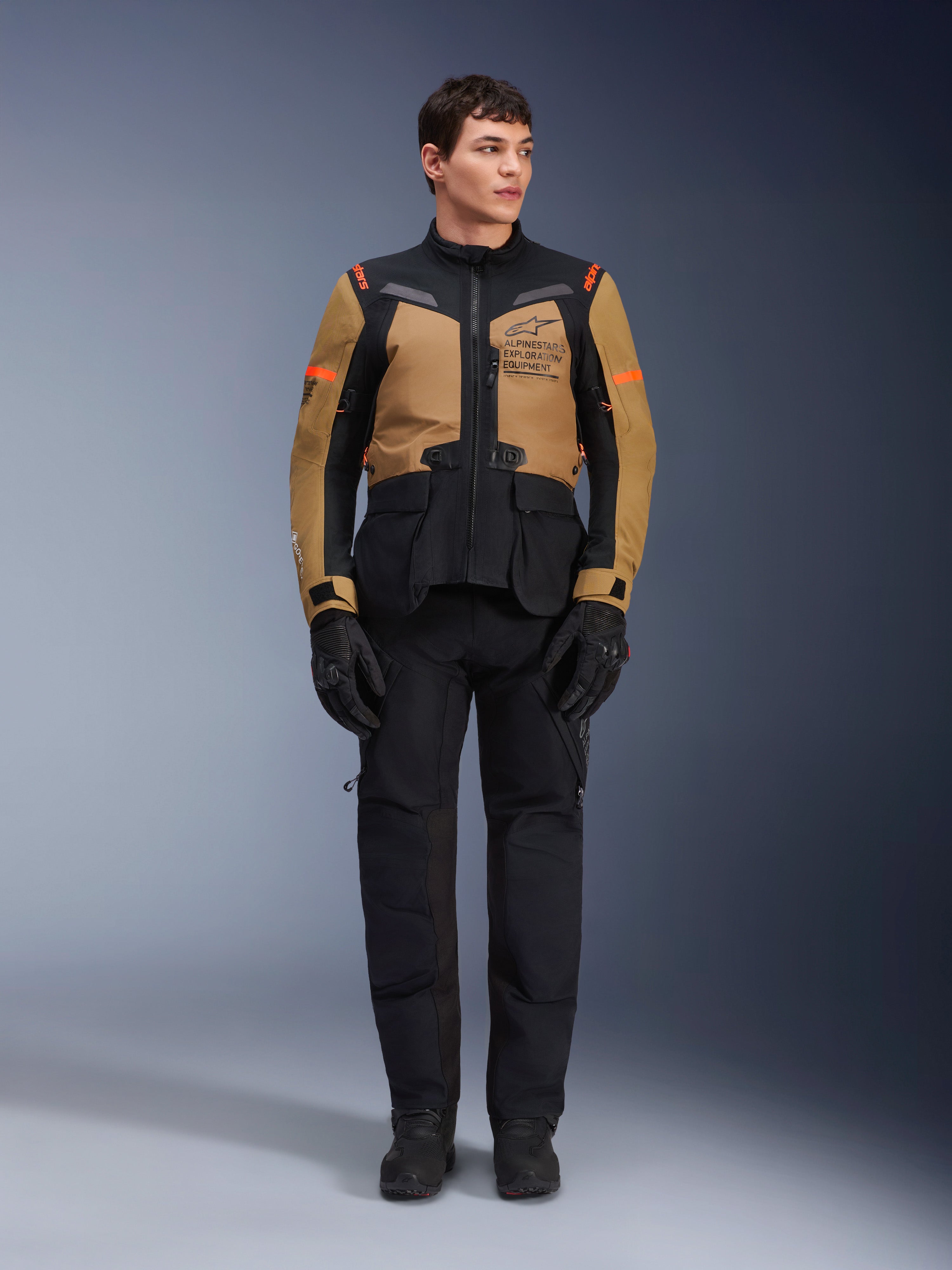 ST-7 2L GORE-TEX - Braun Motorrad Jacke | Alpinestars®