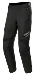 Alpinestars Road Tech GORE-TEX Hose Short, Schwarz, Motorrad-Tourenhose, wasserdichte und atmungsaktive Multi-Gewebe-Konstruktion, reflektierendes Branding am Oberschenkel, verstärkte Knieeinsätze, Reißverschlusstaschen und verstellbare Taillenriemen