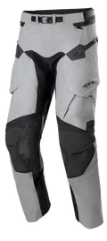 Alpinestars Boulder 3L GORE-TEX Hose, Motorrad-Adventure-Touring-Hose, Dunkelgrau und Schwarz, mit verstärkten Superfabric-Knieeinsätzen, Cargotaschen mit Reißverschluss und verstellbarem Taillengürtel, strapazierfähige wasserdichte Konstruktion für Offroad- und Abenteuerfahrten