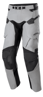 Alpinestars Boulder 3L GORE-TEX Hose, Motorrad-Adventure-Touring-Hose, Dunkelgrau und Schwarz, mit verstärkten Superfabric-Knieeinsätzen, Cargotaschen mit Reißverschluss und verstellbarem Taillengürtel, strapazierfähige wasserdichte Konstruktion für Offroad- und Abenteuerfahrten