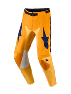 Alpinestars Racer Amber Hose und Ausrüstungsset, Herren-Motocross-Hose, Orange und Blau, mit robusten Stretch-Einsätzen.