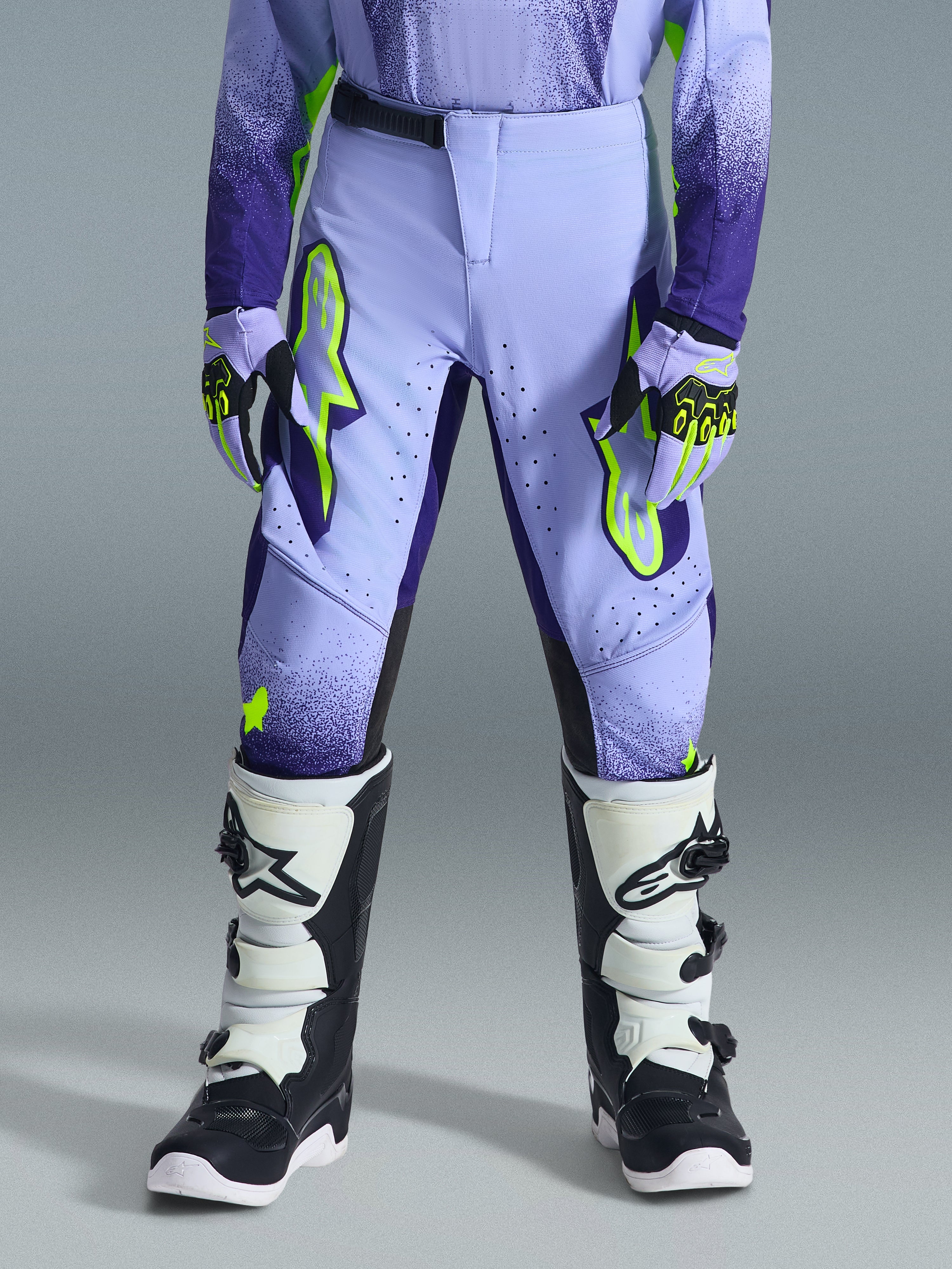 2026 Youth Supertech Scenz - Purple MX Pants | Alpinestars®