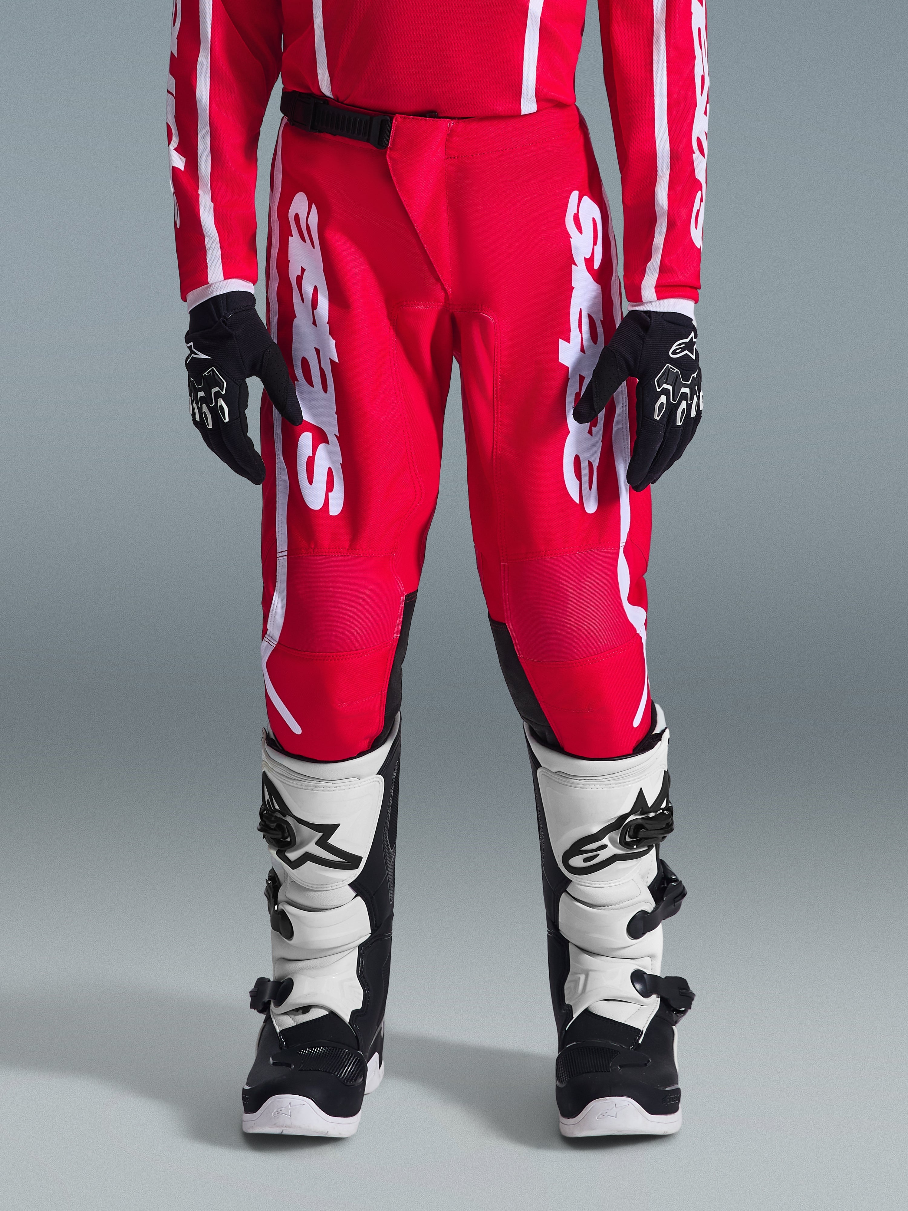 2026 Youth Fluid Apex - Red MX Pants | Alpinestars®
