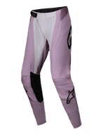 Alpinestars 2025 Stella Techstar Melt Hose, Damen-Motocross-Hose, Rosa und Weiß mit schwarzen Akzenten, mit lasergeschnittenen Perforationen, verstärkten Knieinnenseiten und ikonischen schwarzen Stern-Logos, konzipiert für Hochleistungs-Offroad-Rennsport