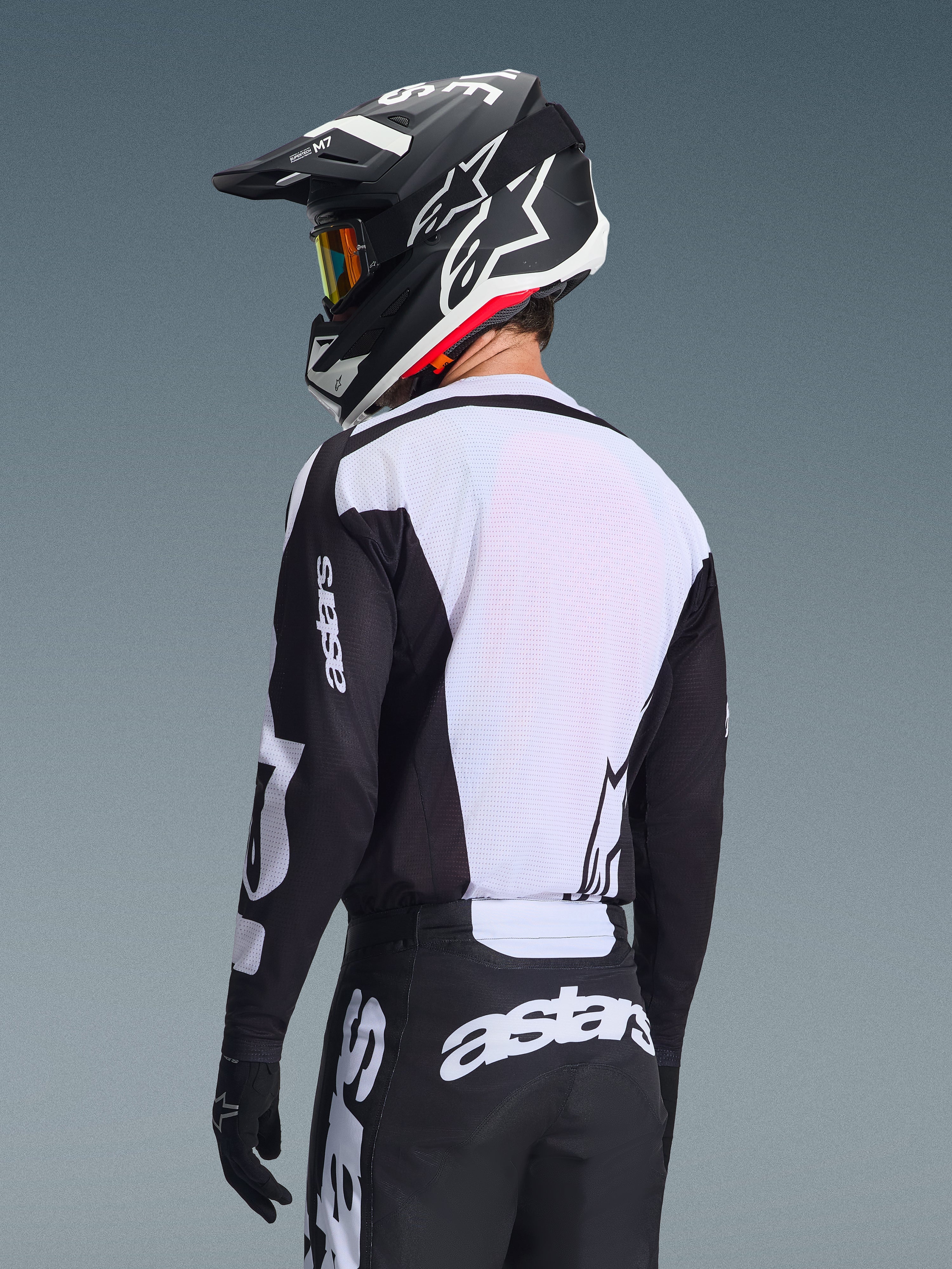 2026 Racer Air Riway - Black MX Jersey | Alpinestars®