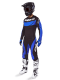 Alpinestars 2025 Techstar Dreem Bekleidungsset & Trikot, Herren-Motocross-Outfit, Schwarz-Blau, belüftete Offroad-Ausrüstung.