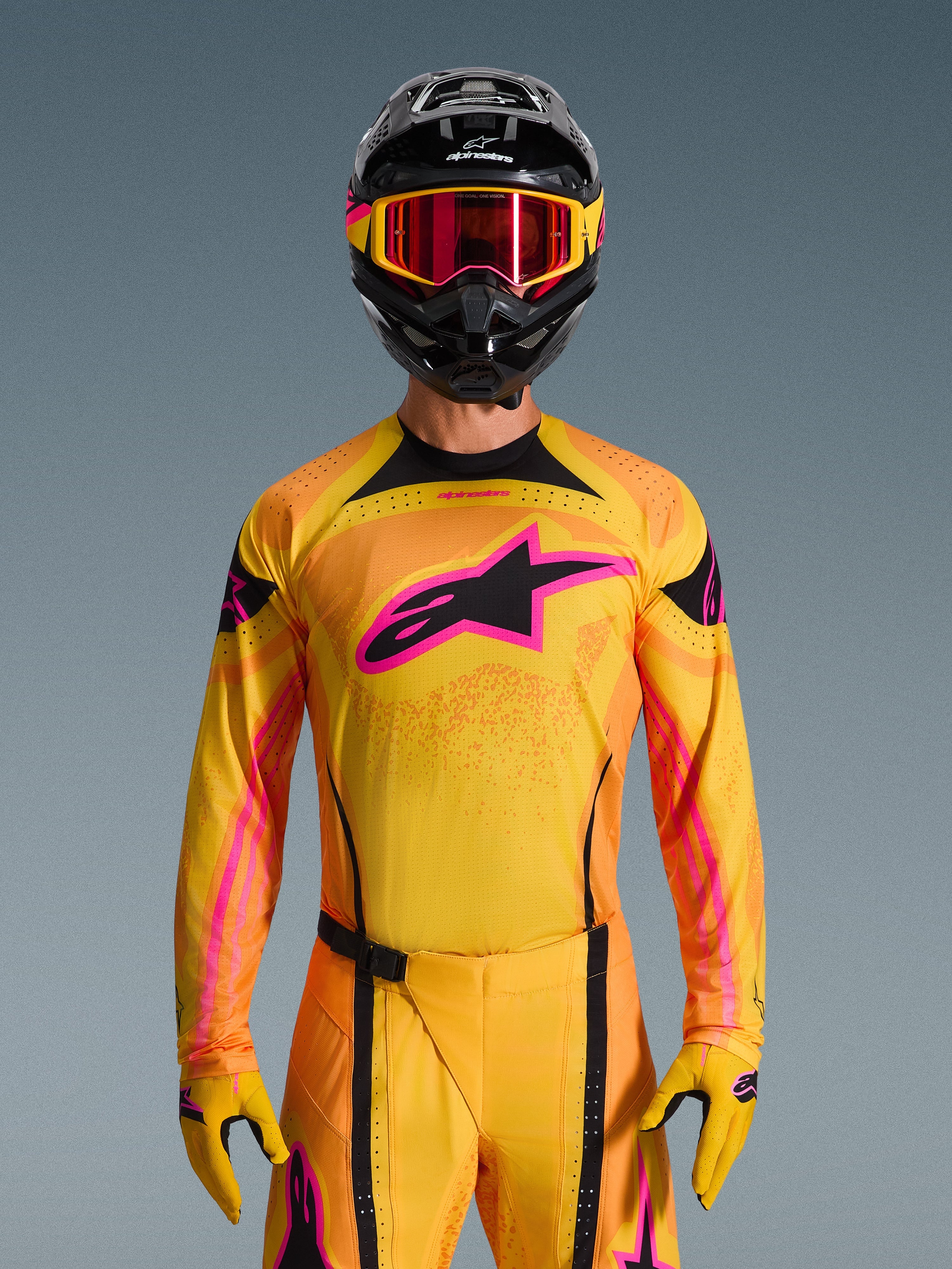 Techstar Nomur - Orange MX Jersey | Alpinestars®