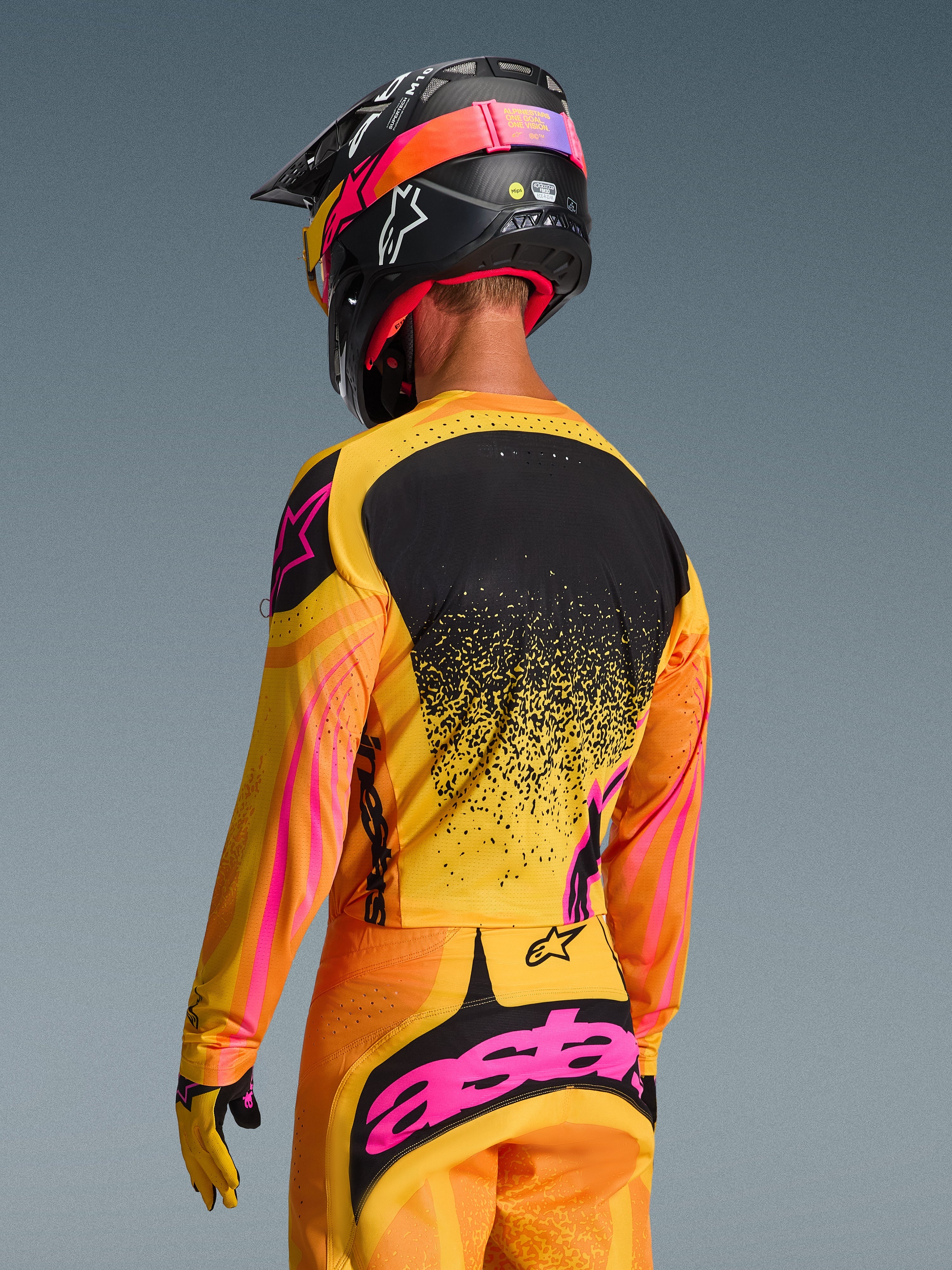 Techstar Nomur - Orange MX Jersey | Alpinestars®