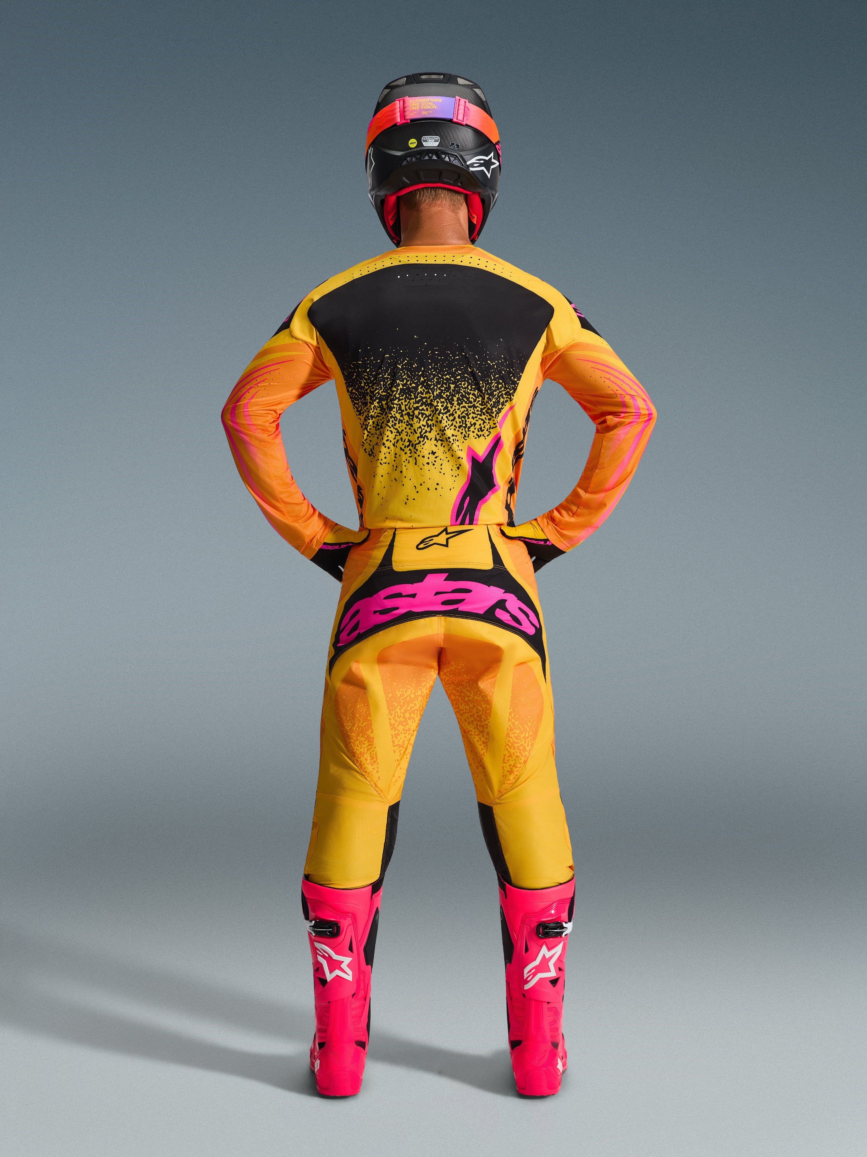 Techstar Nomur - Orange MX Jersey | Alpinestars®