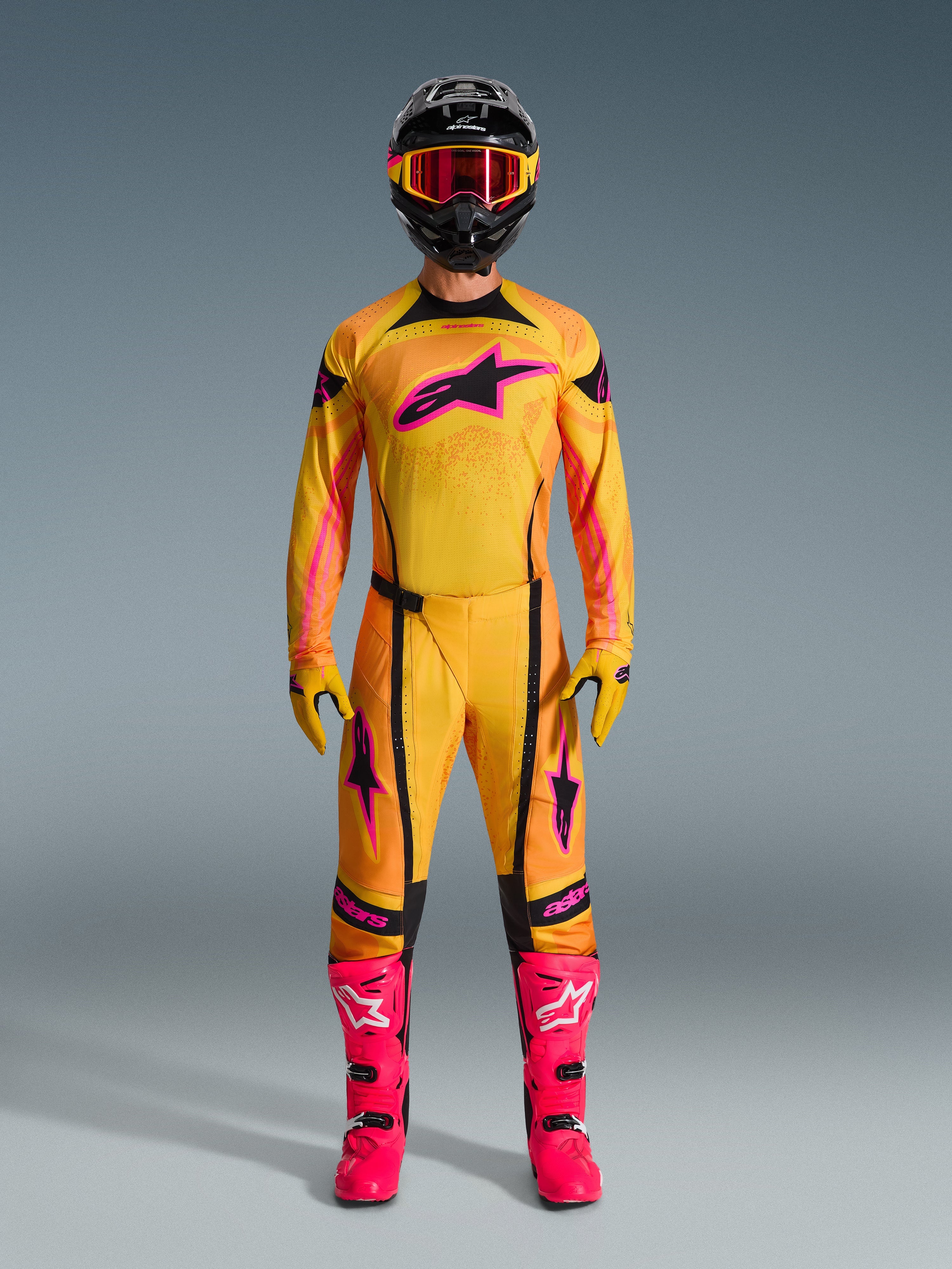 Techstar Nomur - Orange MX Jersey | Alpinestars®