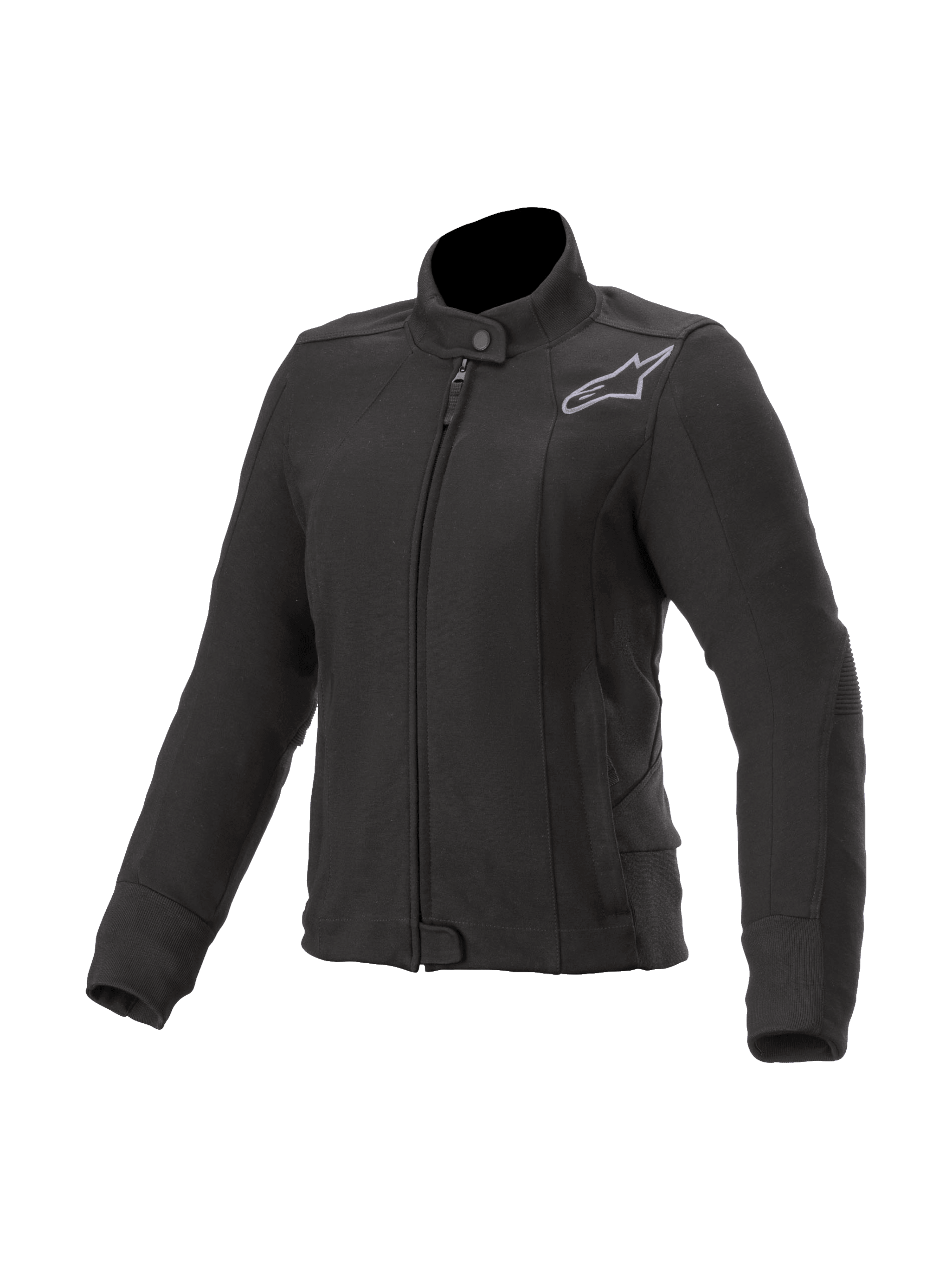 Alpinestars Banshee Fleecejacke, Urban Damen-Motorradjacke in Schwarz, mit Nucleon Flex Plus Protektoren und Kevlar-Verstärkungen, CE-zertifiziert