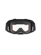 Alpinestars Supertech Dura Air Fluid Schutzbrille, Motocross-Rennbrille, Schwarz und Rot, klare Polycarbonat-Linse, belüfteter Rahmen für optimalen Luftstrom