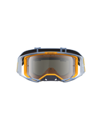 Alpinestars Vision 8 Schutzbrille Maven, Motocross-Schutzbrille für den Offroad-Rennsport, Blau und Orange, silber verspiegelte Scheibe, A-FLEX-Rahmen und RAM-AIR-Belüftungssystem für maximale Leistung.