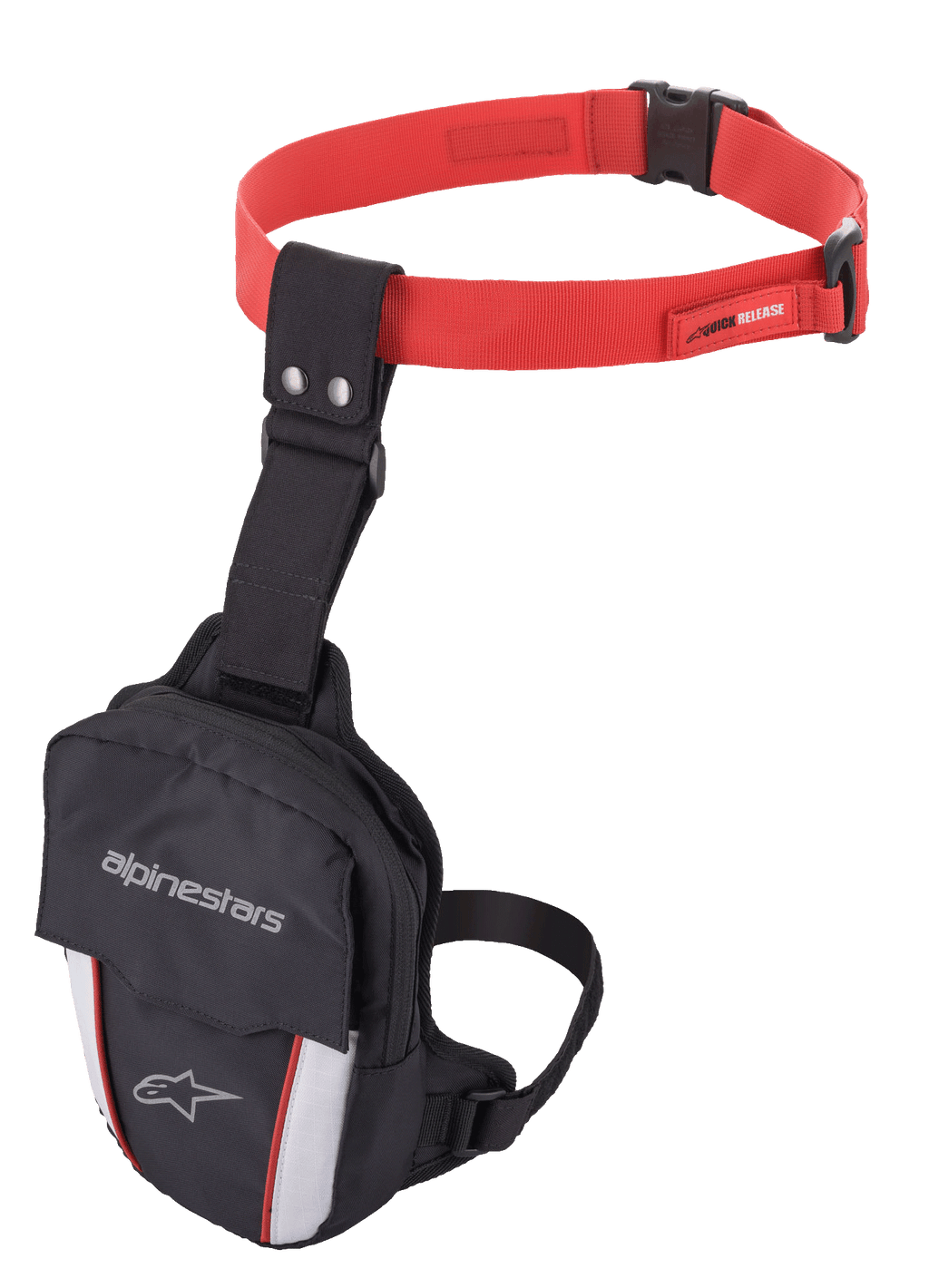 alpinestars ライディングバッグ Access Thigh Bag - BLACK RACING/SPORT Accessories | Alpinestars