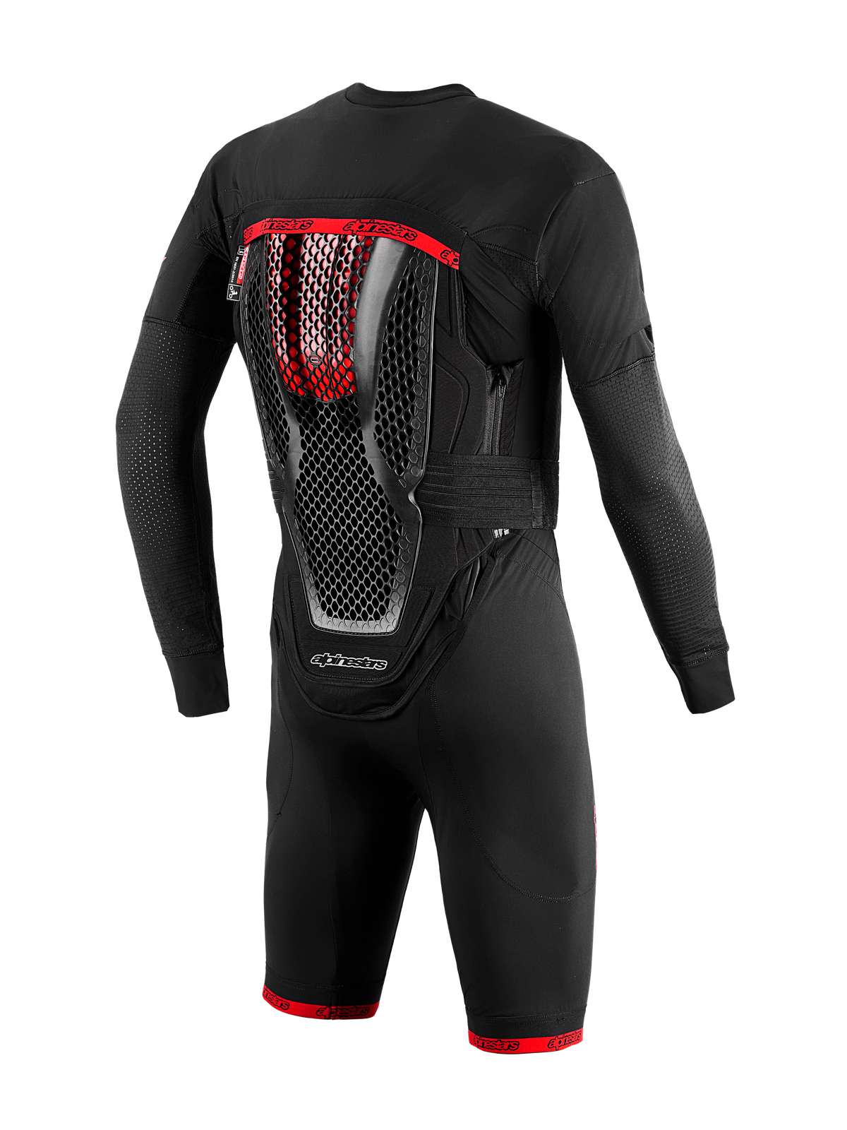 Tech-Air® 10 V2 Race - Black and Red Motorcycle Airbag | Alpinestars®