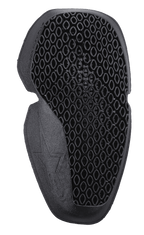 Alpinestars Nucleon Flex Plus Knieprotektor, Schwarz, Motorrad-Knieprotektoreinsatz mit perforierter, offenzelliger Wabenstruktur, ergonomisches, schlankes Profil und flexibles Design mit geprägtem Stern-Logo