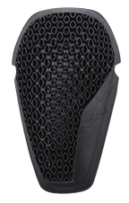 Alpinestars Nucleon Flex Plus Knieprotektoren, Schwarz, Motorrad-Protektoreinsatz mit belüfteter offenzelliger Wabenstruktur, ergonomische Form mit geprägtem Stern-Logo, flexibles und flaches Design für Aufprallschutz