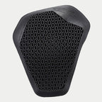 Alpinestars Nucleon Flex Plus Shoulder Protector, Black, motorcycle armor insert featuring a perforated cell structure for ventilation and a low-profile ergonomic design