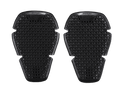 Alpinestars Bioflex Knieschutz, Knieprotektoren, Schwarz, Paar schlanke Schutzeinsätze mit verbundener Zellstruktur und rautenförmiger Belüftung, leichtes ergonomisches Design für Aufprallschutz, Alpinestars-Logo und Bioflex-Branding oben