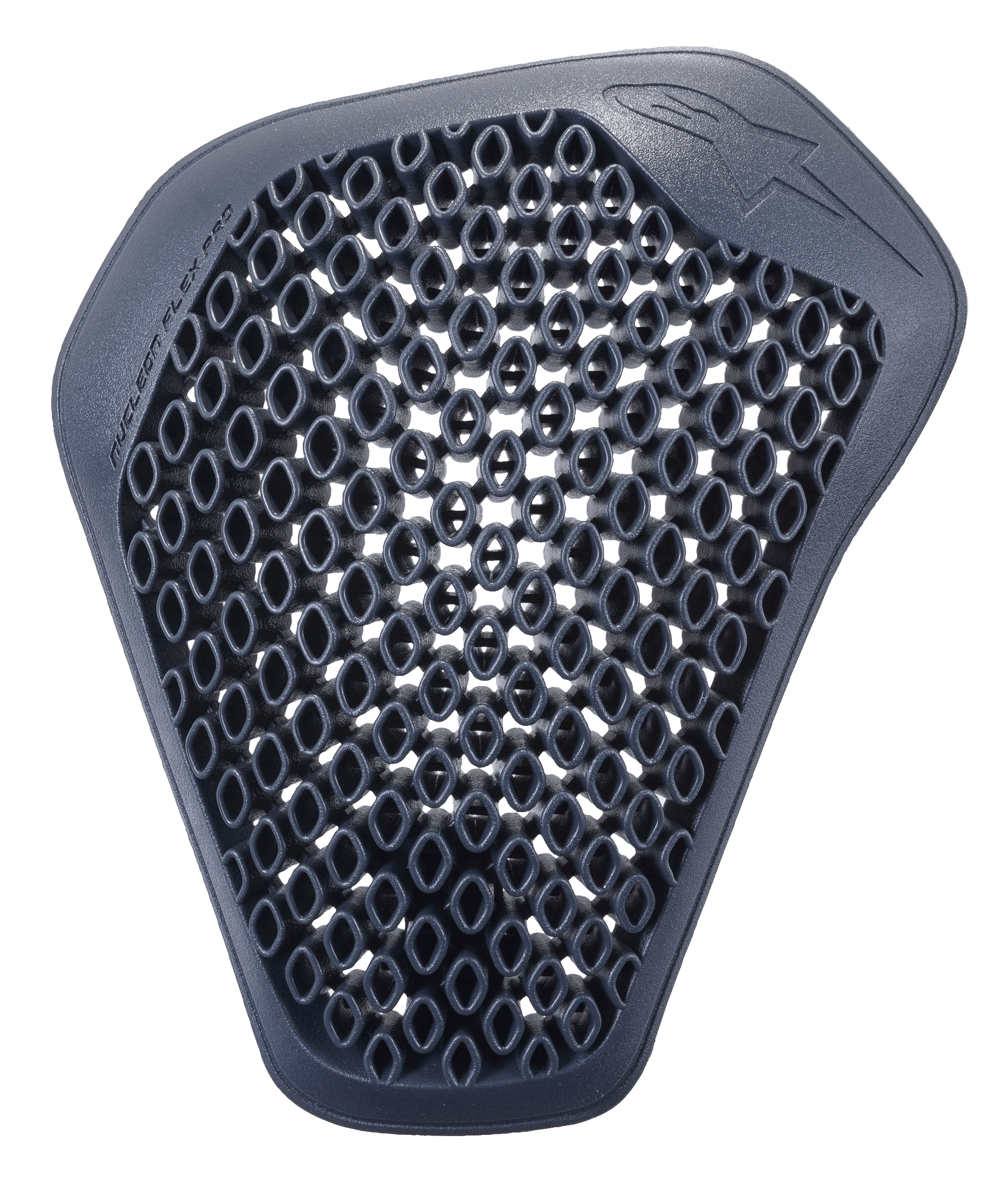 Alpinestars Nucleon Flex Pro Schulterprotektor, Anthrazit, einzelner Protektoreinsatz mit belüfteter Wabenstruktur, ergonomisches und flexibles Design für Motorradbekleidung