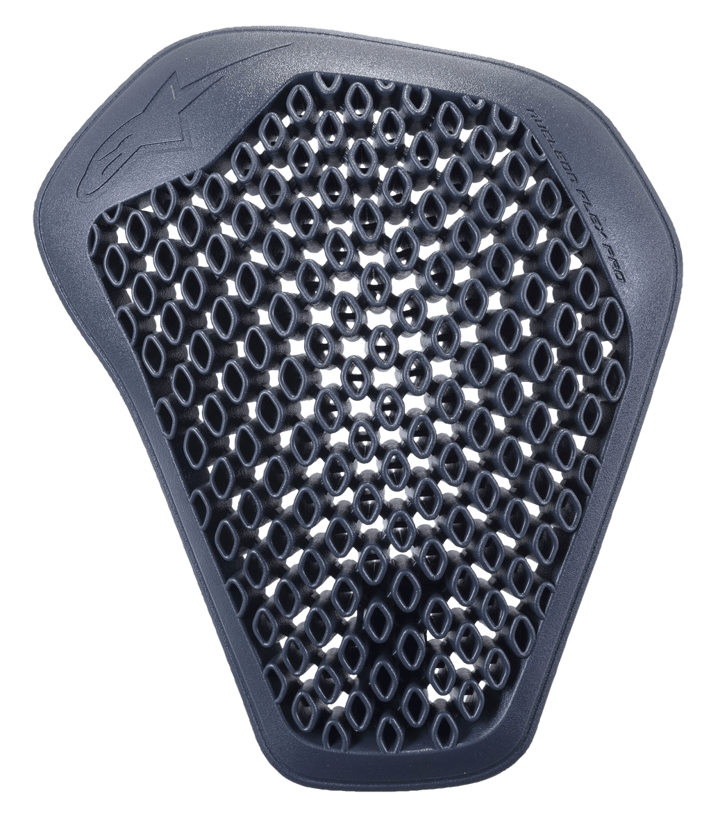 Alpinestars Nucleon Flex Pro Schulterprotektor, Anthrazit, mit hochbelüfteter, offener Struktur, flexible und leichte ergonomische Konstruktion für Motorrad-Aufprallschutz