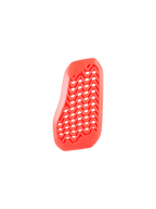 Alpinestars Nucleon Plasma Divided Chest Protector Insert, Red, perforated zigzag design for maximum airflow, lightweight and flexible bio-based impact-absorbing material for motorcycle road gear