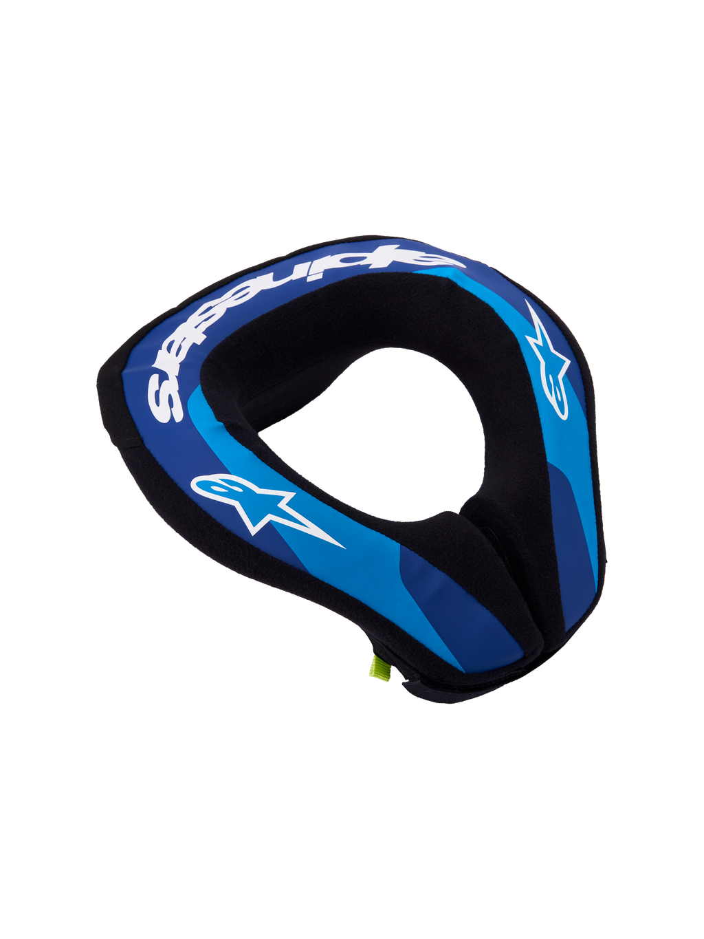 Alpinestars Sequence Jugend-Nackenprotektor, Motocross-Nackenschutz, Blau und Weiß, ergonomischer doppeldichter Schaumkern