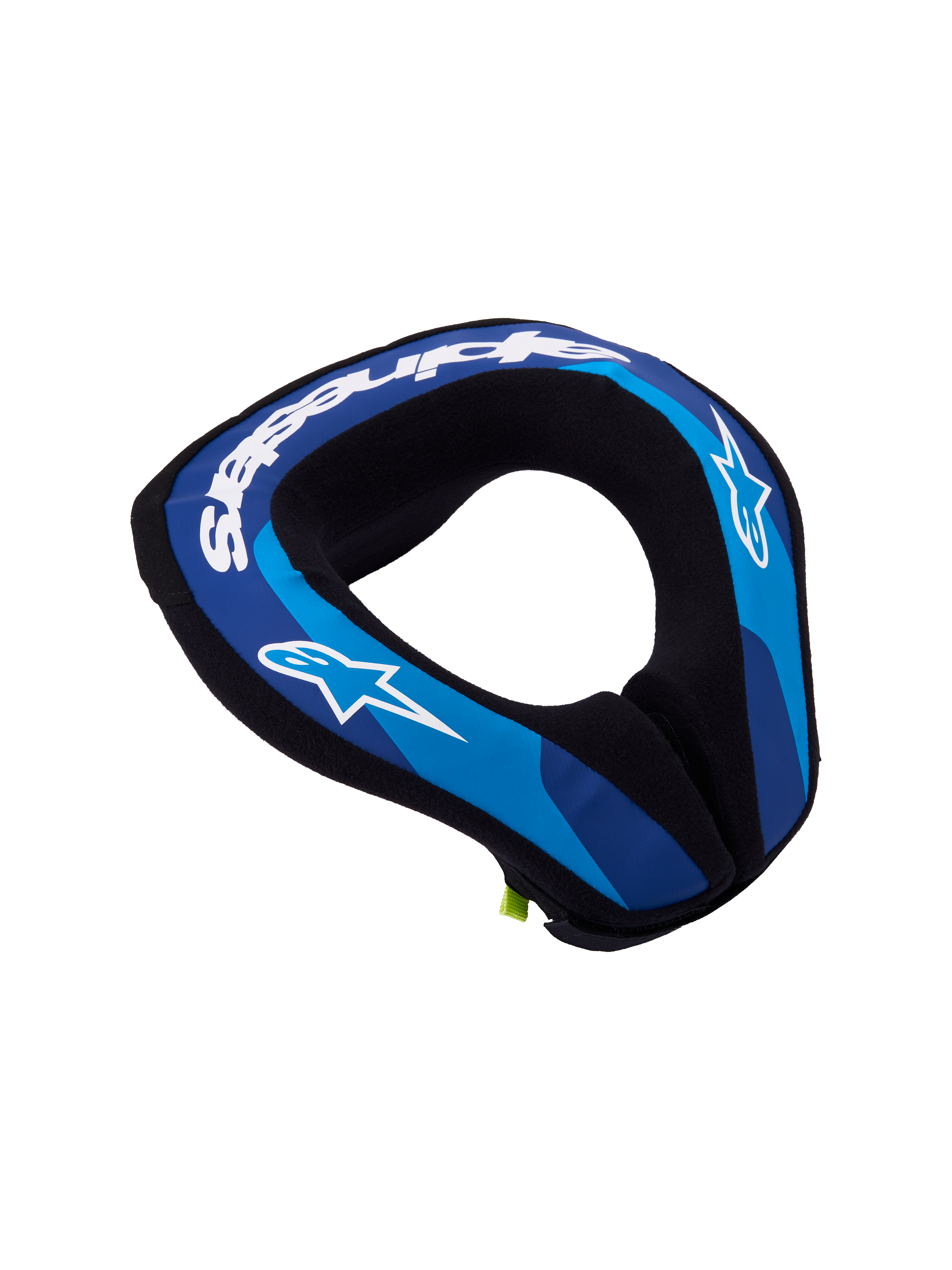 Alpinestars Sequence Jugend-Nackenprotektor, Motocross-Nackenschutz, Blau und Weiß, ergonomischer doppeldichter Schaumkern
