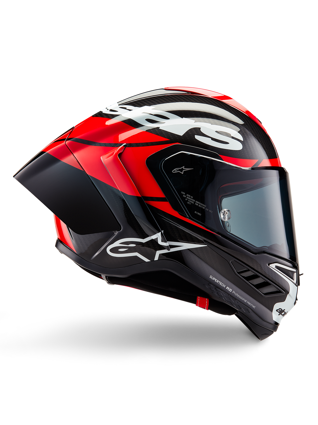 Supertech R10 Element - Black Motorcycle Helmet | Alpinestars®