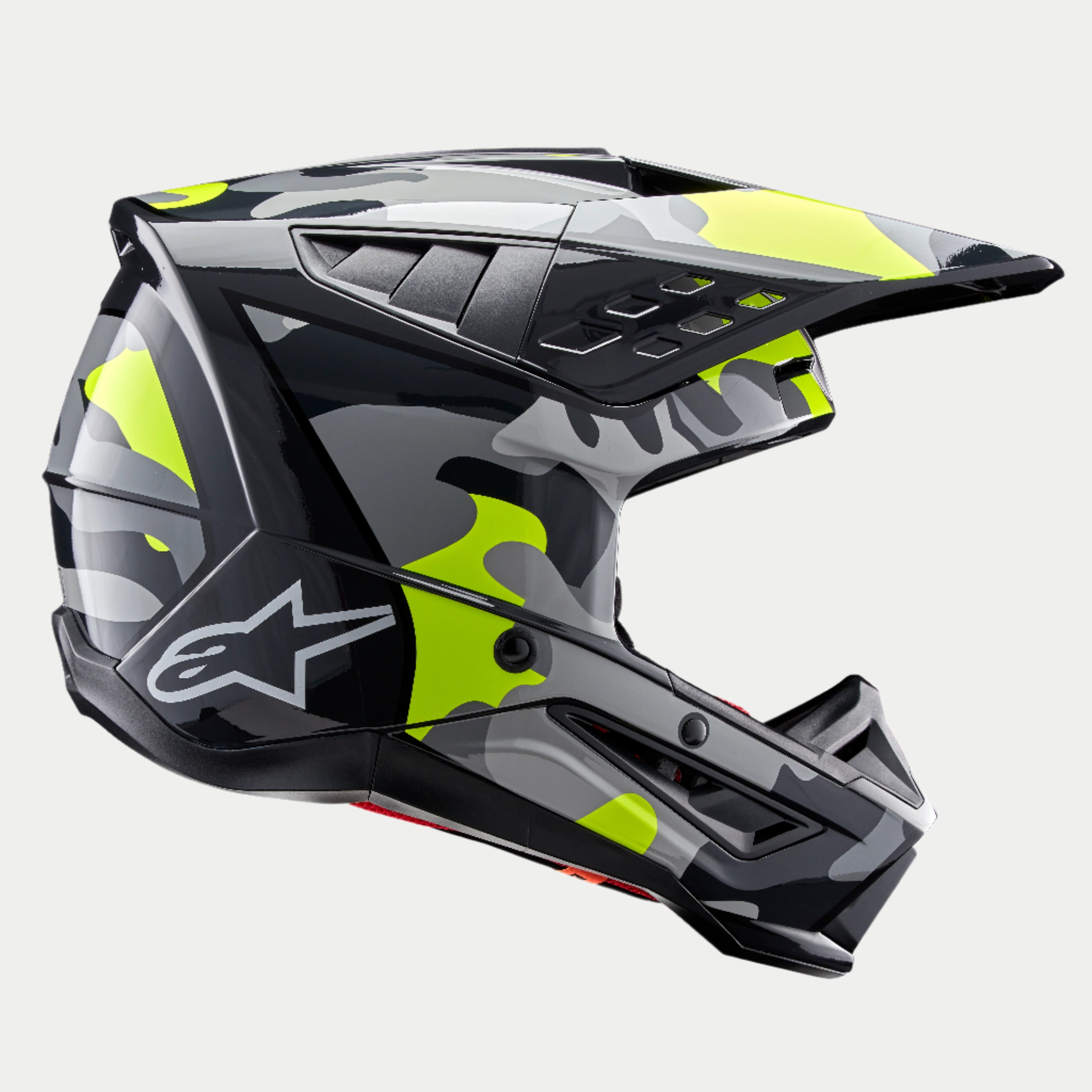 SM5 Rover 2 Helm ECE - GRAU MOTOCROSS Helme | Alpinestars