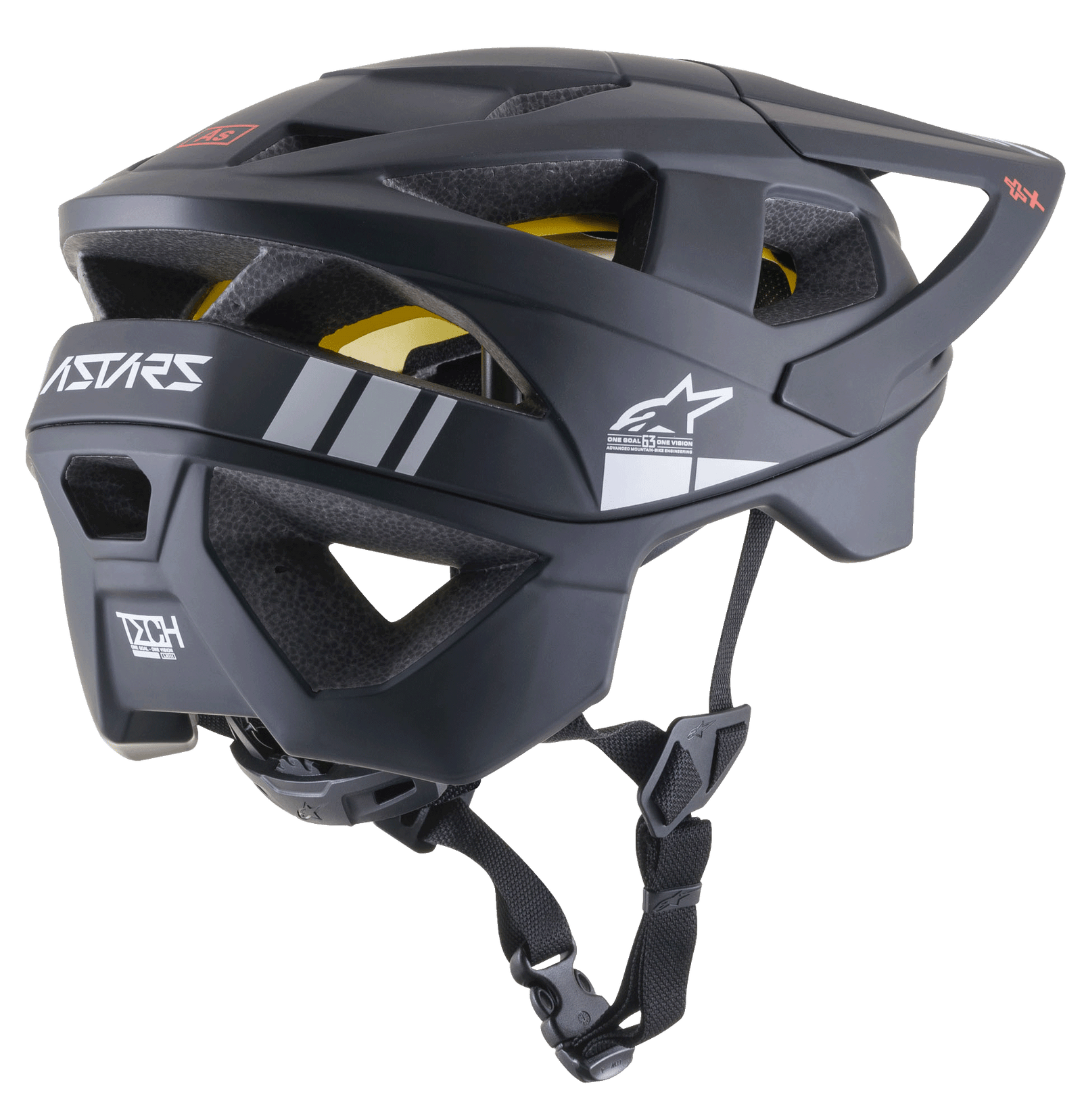 Vector Tech A1 - Black Cycling Helmet | Alpinestars® Vector Tech A1 - Black Cycling Helmet | Alpinestars®