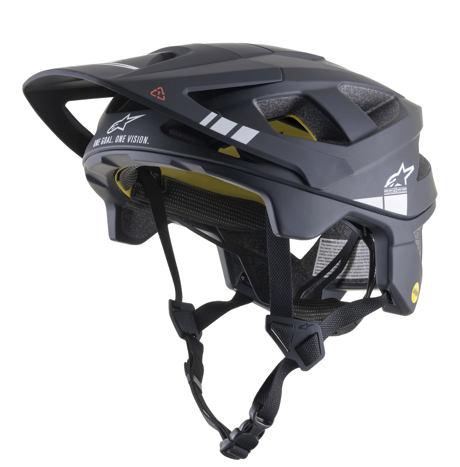 Vector Tech A1 - Black Cycling Helmet | Alpinestars® Vector Tech A1 - Black Cycling Helmet | Alpinestars®