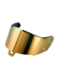 Alpinestars Supertech R-10/R-7 Absolute Vision Visier Gen2.1-R, Motorrad-Helmvisier, Spiegelgold, Polycarbonat-Konstruktion mit Absolute Vision-Optik