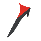 Alpinestars Supertech R10 Element Standard Spoiler, Motorrad-Helm-Zubehör, Schwarz und leuchtendes Rot, schlankes aerodynamisches Design mit spitz zulaufendem Winglet-Profil