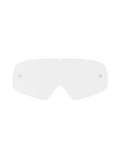 Alpinestars Vision Youth Lens, klares Ersatzglas für Jugend-Motocross-Brillen, transparentes Polycarbonat, integrierte Abreißstifte, sieben Schlüsselloch-Verriegelungskerben, Antibeschlag- und Doppelscheiben-Design für Jugend-Motocross-Rennsportausrüstung