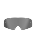 Alpinestars Vision Youth Mirror Lens, Brillenzubehör, Silber verspiegelt, reflektierendes graues Polycarbonat-Ersatzglas mit integrierten Tear-off-Pins und Befestigungskerben, konzipiert für Jugend-Motocross-Brillen