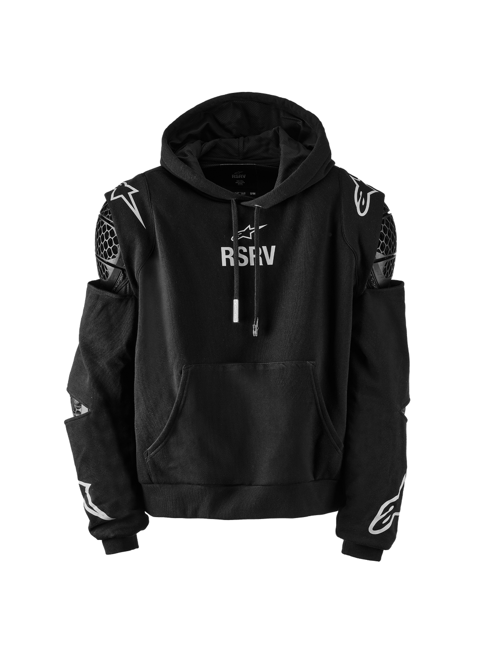 RSRV ARMOR HOODIE BLACK SPORTSWEAR Hoodies Pullovers Alpinestars