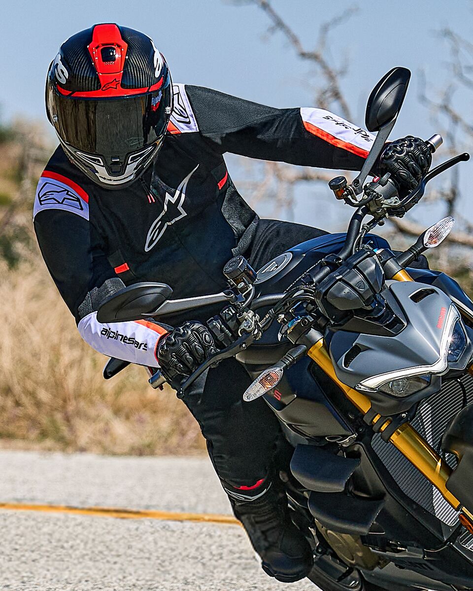 T-SPS Air V2 - Black Motorcycle Jacket | Alpinestars®