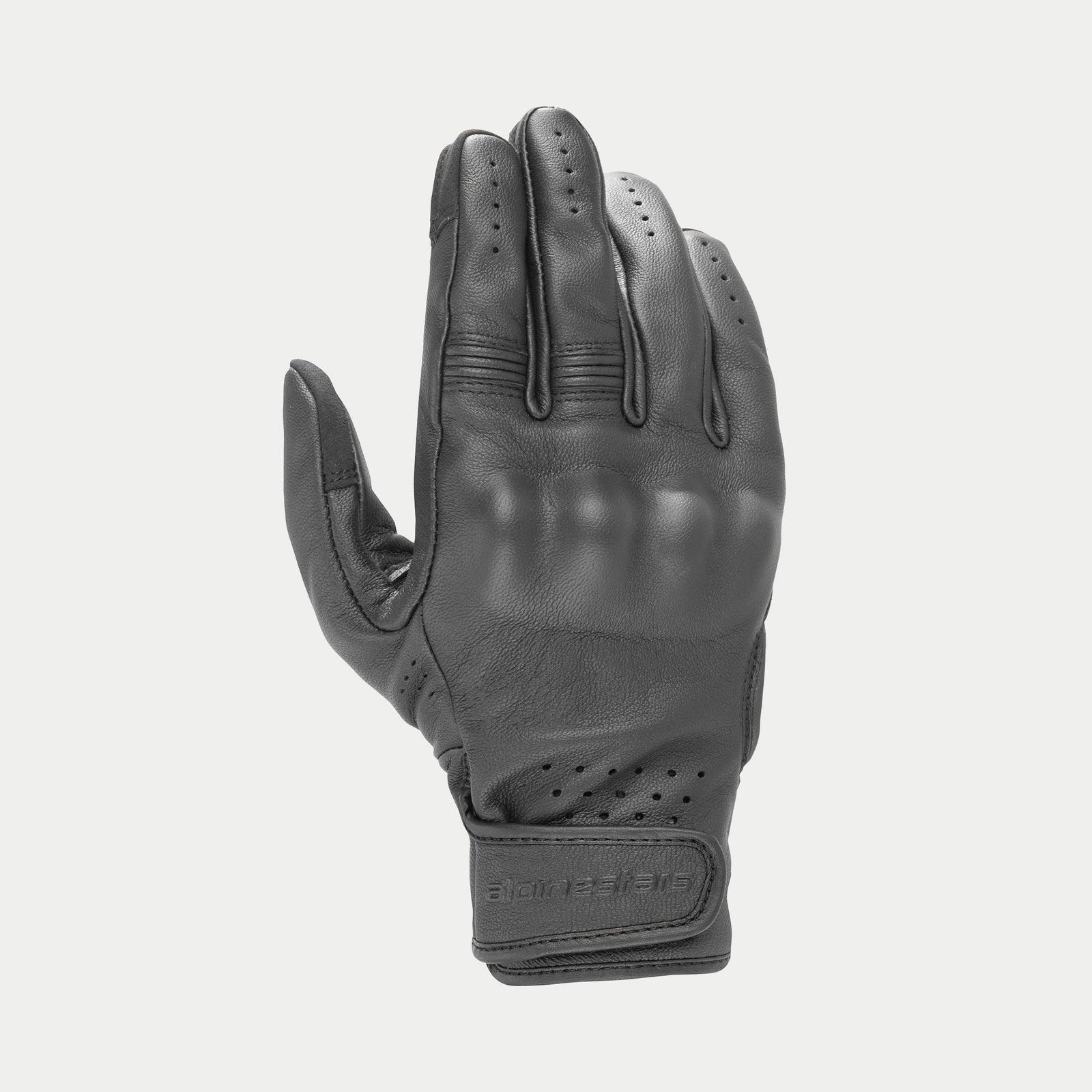 alpinestars handschuhe leder L / Schwarz Schwarz