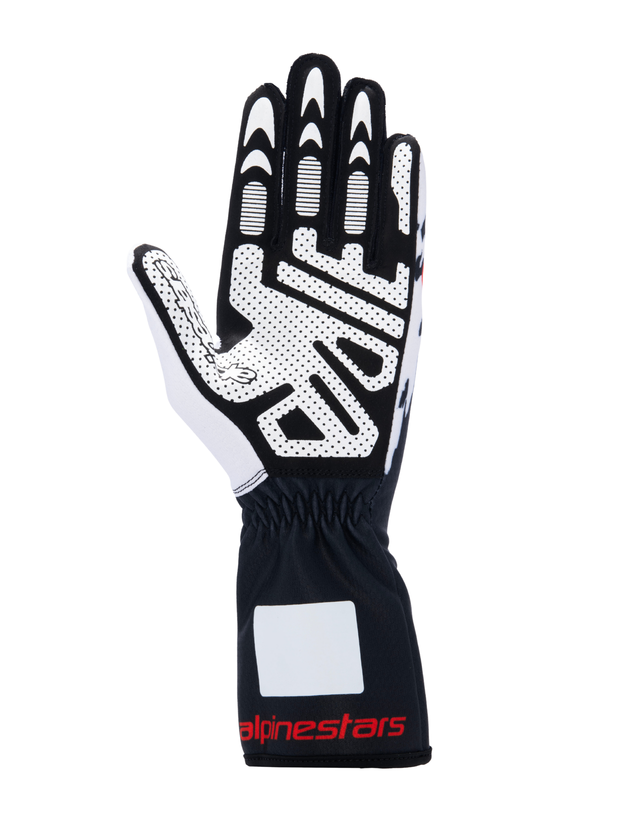 alpinestars tech 1 kx handschuhe L / Schwarz Weiß Rot