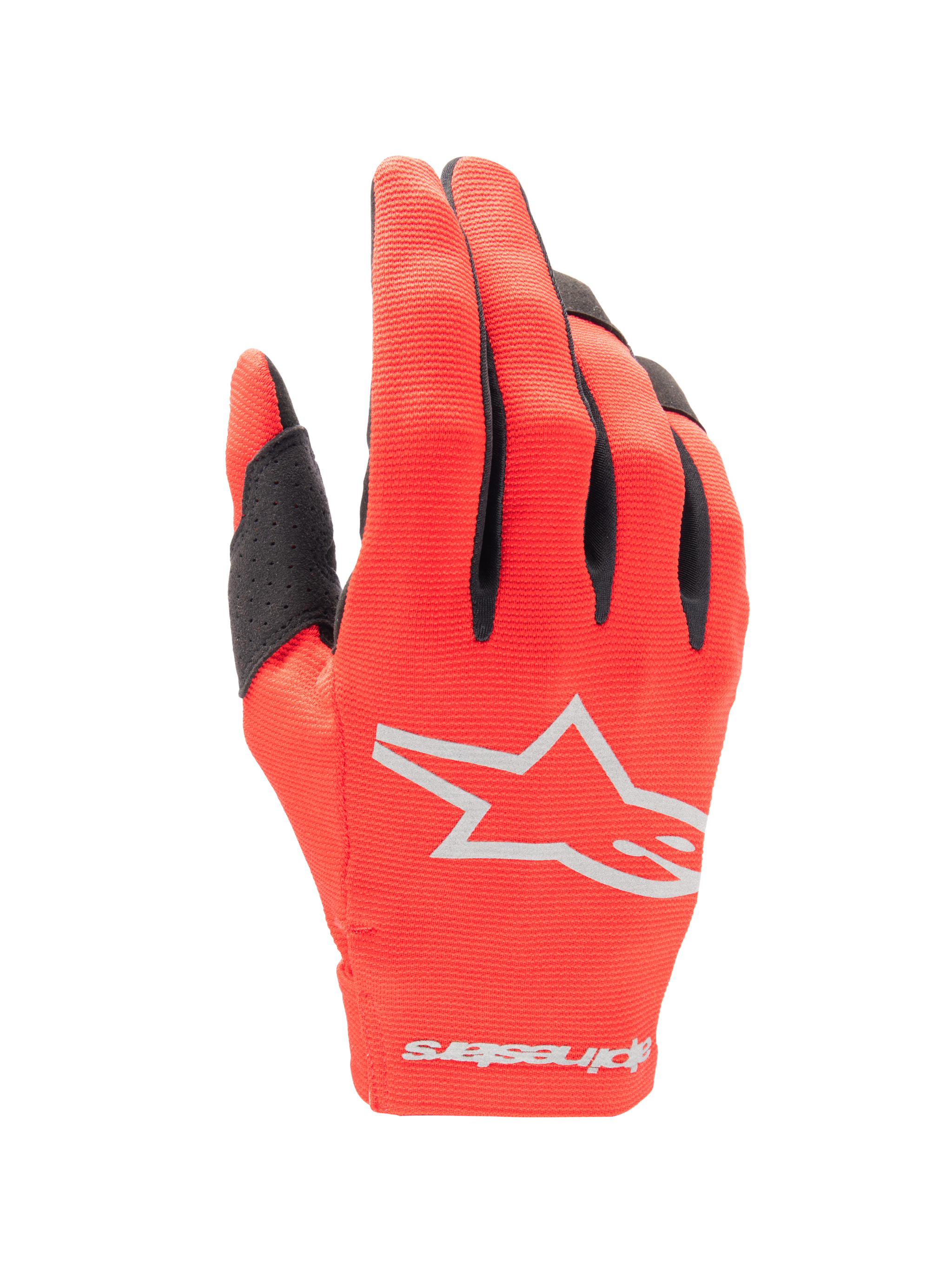 alpinestars handschuhe rot L / Marsrot Silber