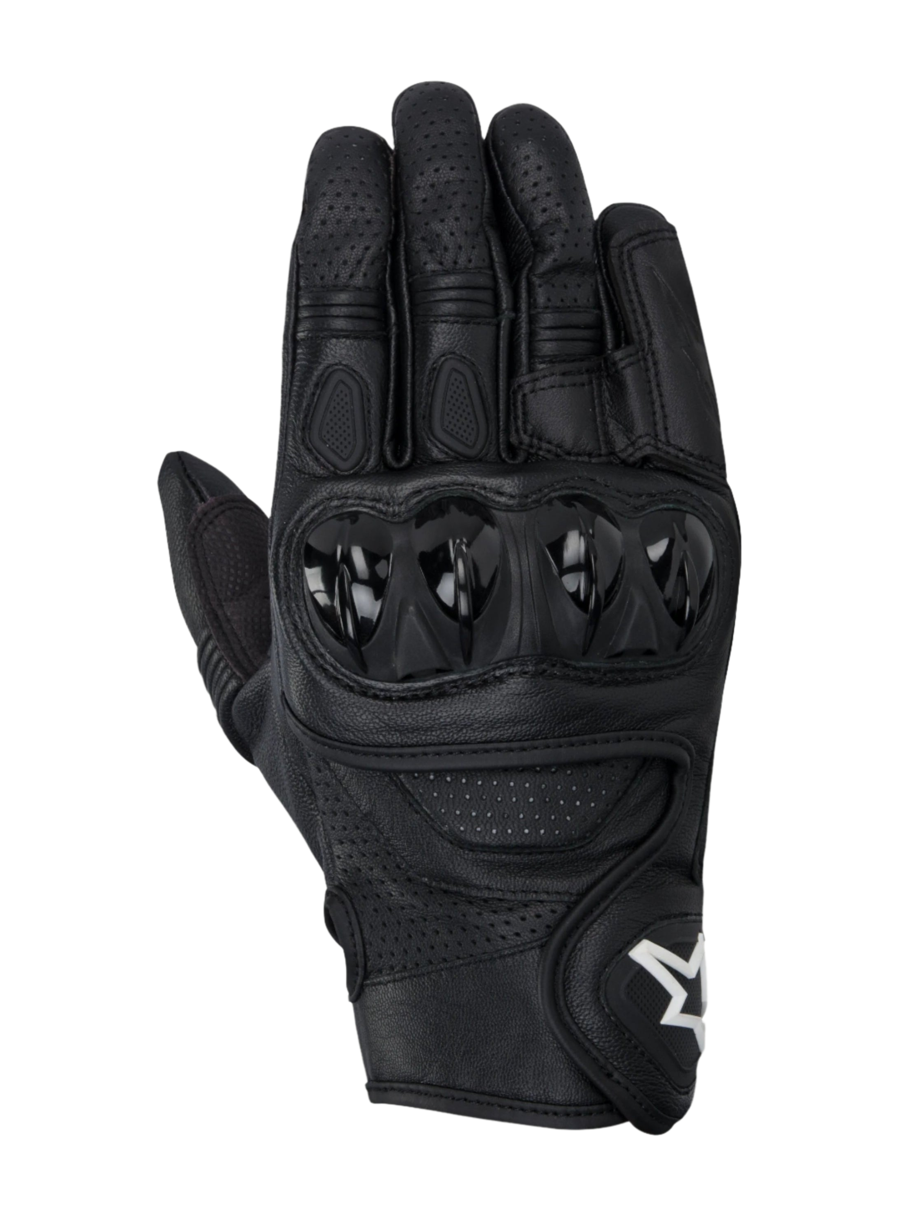 Alpinestars Celer V2 Motorradhandschuhe – Sommerhandschuhe Aus Leder Mit Knöchelschutz & Handgelenkstraffung