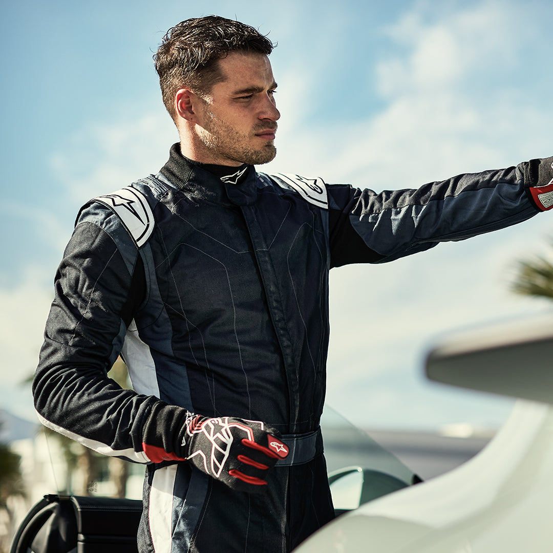 GP Pro Comp V2 FIA Suit - BLACK AUTO Suits | Alpinestars