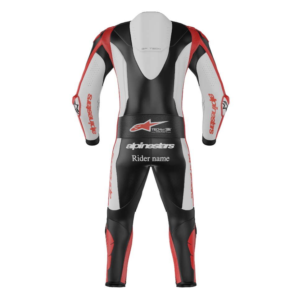 Gp Tech V5 Maßgeschneiderter einteiliger Lederanzug