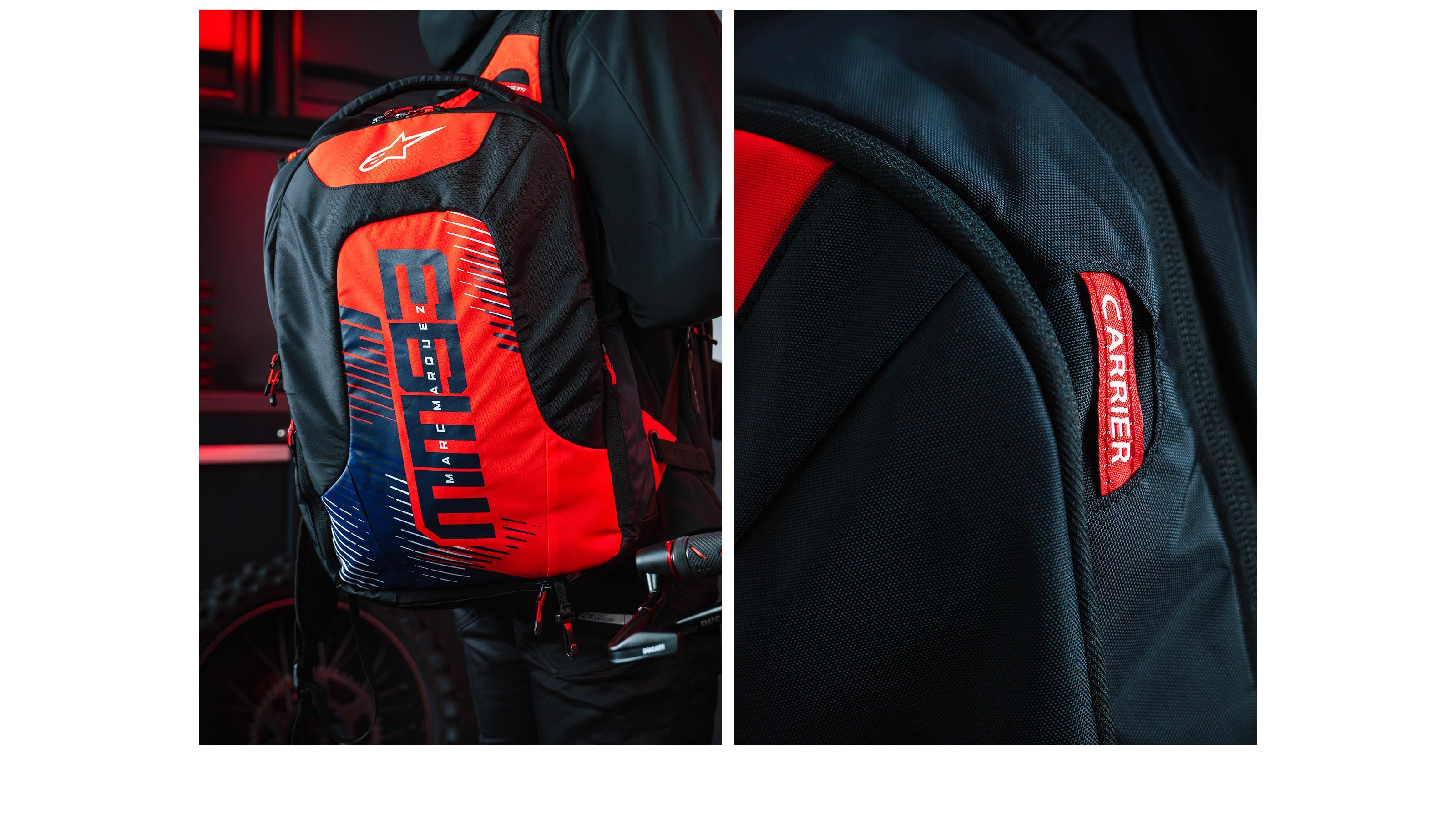 MM93 City Hunter V2 - Black Motorcycle Backpack | Alpinestars®