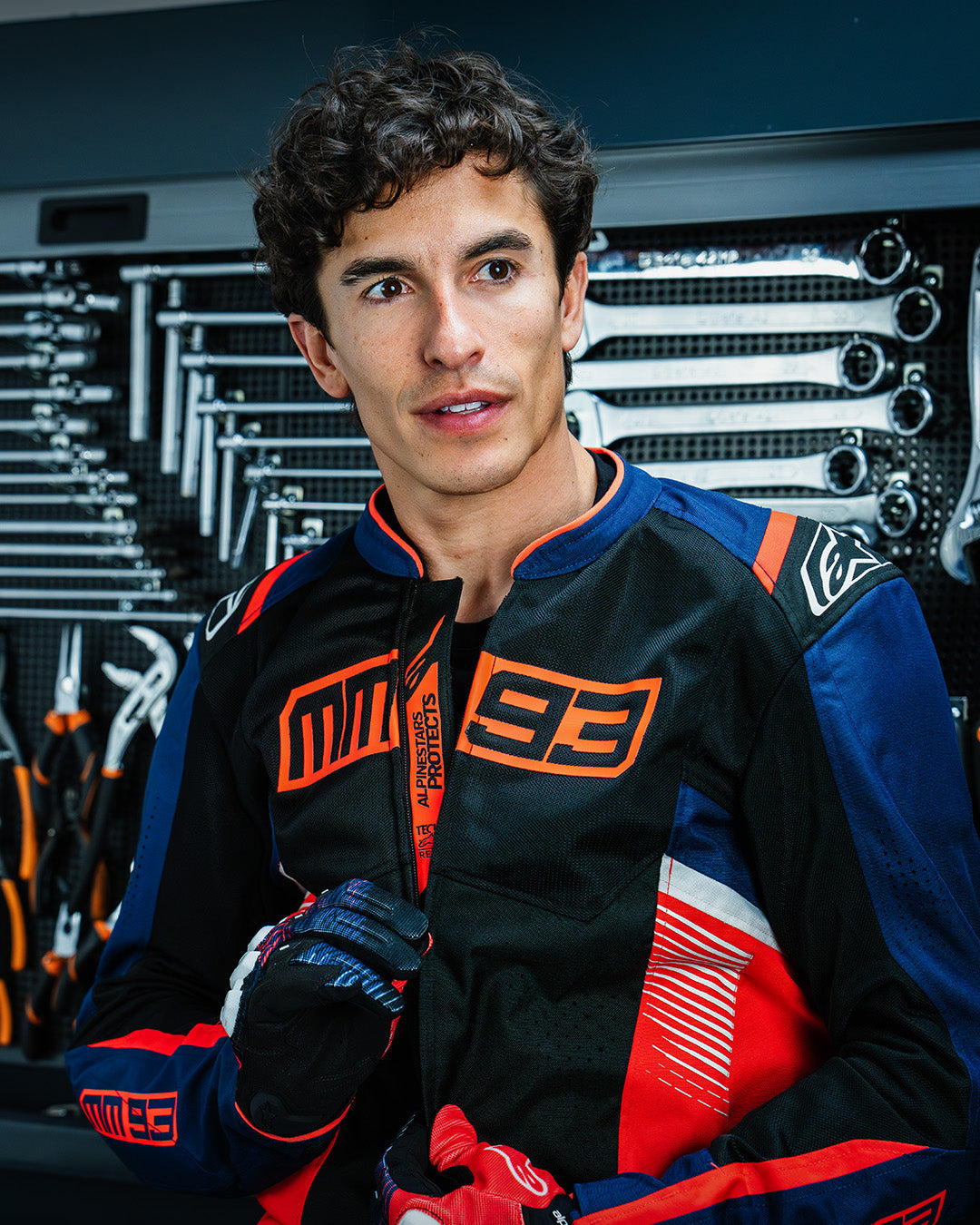 MM93 T-SPS Air V2 - Black Motorcycle Jacket | Alpinestars®