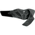 Alpinestars Touring Nierengurt, schwarzer Motorrad-Nierengurt, mit ergonomischer Unterstützung für den unteren Rücken, gestepptes Thermofutter, Mesh-Einsätze zur Belüftung, doppelter elastischer Taillenbund mit weißem Astars-Logo, Schutzausrüstung für Straßen- und Adventure-Fahrten